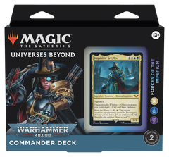 Колода формату Командир Forces of the Imperium випуску Universes Beyond: Warhammer 40,000 – Magic: The Gathering mtg-13 фото